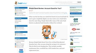 Simple Bank Review 2019: Account Pros and Cons - CreditDonkey