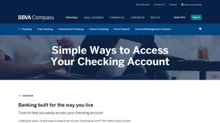 Simple Ways to Access Your Bank Account | BBVA Compass