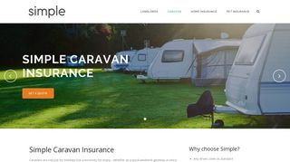 Caravan Insurance | Simple Insurance