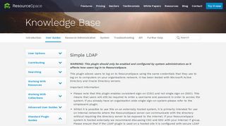 Simple LDAP | ResourceSpace