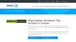 Simple Mobile Master Agent & Distributor | Rush Star Wireless
