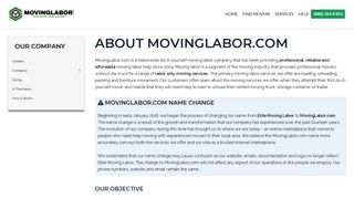 About Us - MovingLabor.com