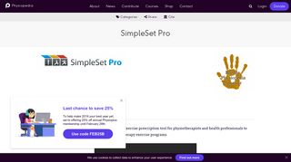 SimpleSet Pro - Physiopedia