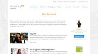 Payroll Services, HR Support, Employee Benefits - simplicityHR