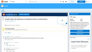Simplify Login with Application Load Balancer Built-in ...