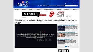 'No one has called me': Simplii customers complain of response to ...