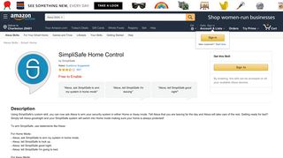 Amazon.com: SimpliSafe Home Control: Alexa Skills