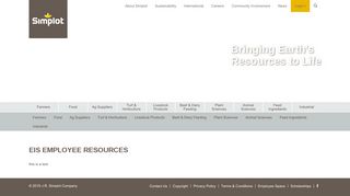 EIS Employee Resources | J.R. Simplot Company