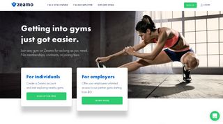 Zeamo | Access hundreds of popular gyms around the world