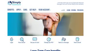 Long-Term Care benefits | Simply Healthcare - Amerigroup