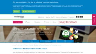 Employee Self Service Key Features - Simply Personnel