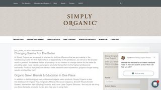 Simply Organic Beauty - Holistic Hair Stylists & Salons