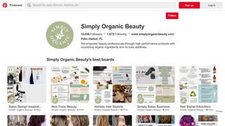 Simply Organic Beauty (SimplyOrganicBeauty) on Pinterest