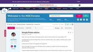 Simply Prizes advice. - MoneySavingExpert.com Forums