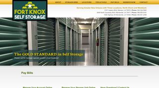 Pay Bills | Fort Knox Self Storage