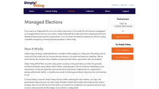 Managed Elections | Simply Voting