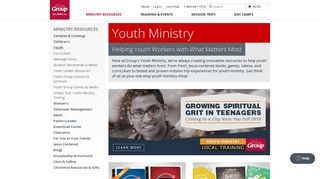 Youth Ministry Resources, Youth Ministry Ideas, Curriculum, Teen ...