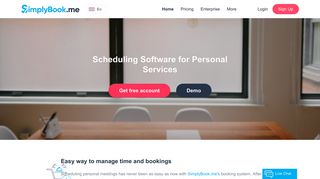 Online Scheduling App for Personal Meetings | SimplyBook.me