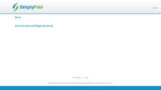 Create a User Name and Password - SimplyPaid Visa Payroll Card