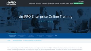 simPRO Enterprise online training | simPRO Australia