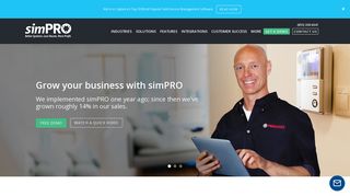 Field Service & Job Management Software | simPRO US