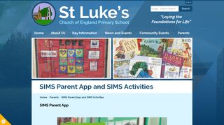 SIMS Parent App and SIMS Activities | St Luke's Church of England ...