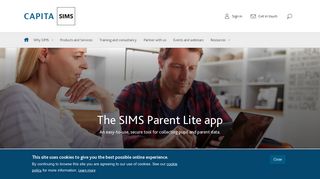 The SIMS Parent Lite app | Capita SIMS