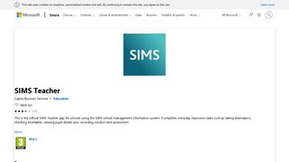 Get SIMS Teacher - Microsoft Store en-GB