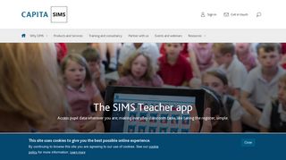 The SIMS Teacher app | Capita SIMS