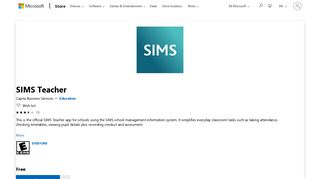 Get SIMS Teacher - Microsoft Store
