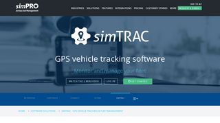 simTRAC - GPS Vehicle Tracking & Fleet Management | simPRO ...