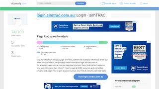 Access login.simtrac.com.au. Login - simTRAC