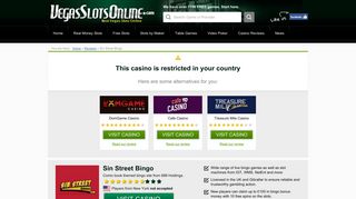Sin Street Bingo Review – Is this A Scam/Site to Avoid