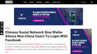 Chinese Social Network Sina Weibo Allows Non-China Users To ...