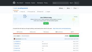GitHub - sinch/js-calling-tutorial: A tutorial that will walk you through ...