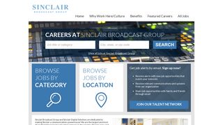 Welcome to the Sinclair Broadcast Group Talent Network - Jobs.net