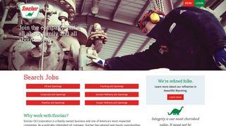 Careers | Sinclair Oil Corporation