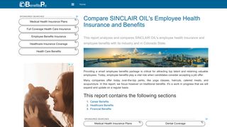 Compare SINCLAIR OIL's Employee Health Insurance and Benefits ...