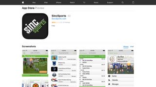 SincSports on the App Store - iTunes - Apple