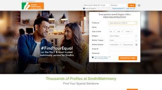 Sindhi Matrimony - The No. 1 Matrimony Site for Sindhis ...