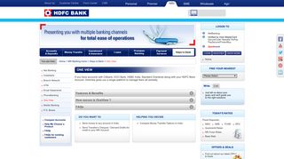 Multiple Account Access | HDFC Bank - Multiple Account Login ...