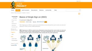 Basics of Single Sign on (SSO) - CodeProject
