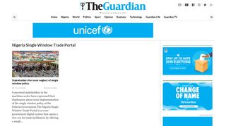 nigeria-single-window-trade-portal News — Latest On Nigeria Single ...