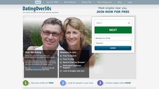 Over 50s Dating | Over 50 Singles | Free Membership - Join Today