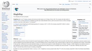 SingleHop - Wikipedia