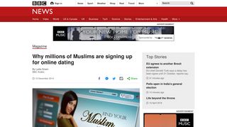 Why millions of Muslims are signing up for online dating - BBC News