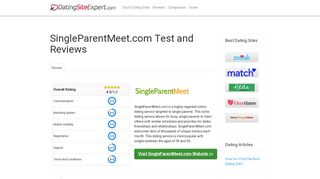 SingleParentMeet.com Test and Reviews