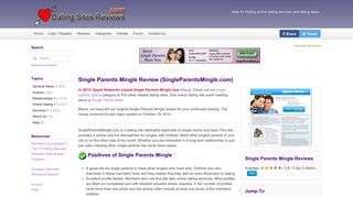 Single Parents Mingle Review (SingleParentsMingle.com) - Dating ...