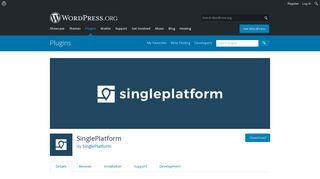 SinglePlatform | WordPress.org