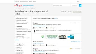 Singnet Email Login in Singapore